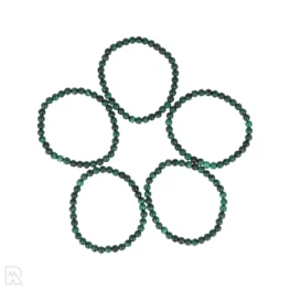 Malachiet Kogelarmband van 6 mm uit China met artikelnummer 8508