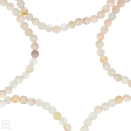 Bloem Agaat Kogelarmband van 4 mm uit China met artikelnummer 8516