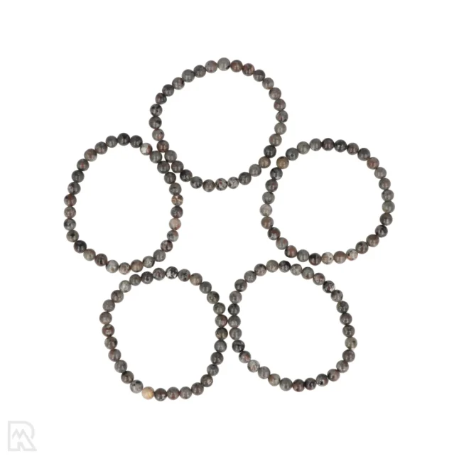 Syenite - Yooperlite Ball Bracelet of 6 mm from China with item number 8520