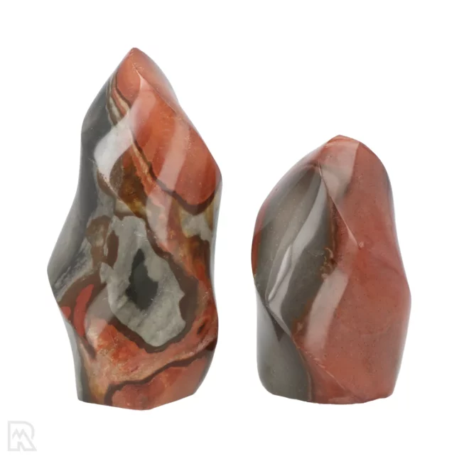 Polychrome Jasper Flames from Madagascar with item number 19181