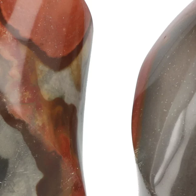 Polychrome Jasper Flames from Madagascar with item number 19181