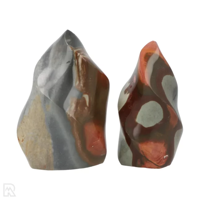 Polychrome Jaspisflammen aus Madagaskar mit der Artikelnummer 19184