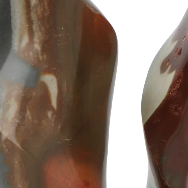 Polychrome Jaspisflammen aus Madagaskar mit der Artikelnummer 19184