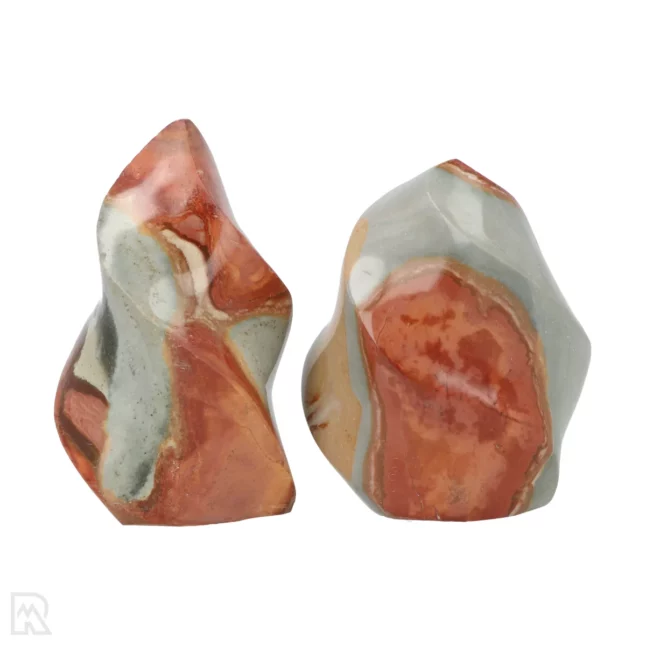 Polychrome Jasper Flames from Madagascar with item number 19185