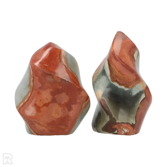 Polychrome Jasper Flames from Madagascar with item number 19185