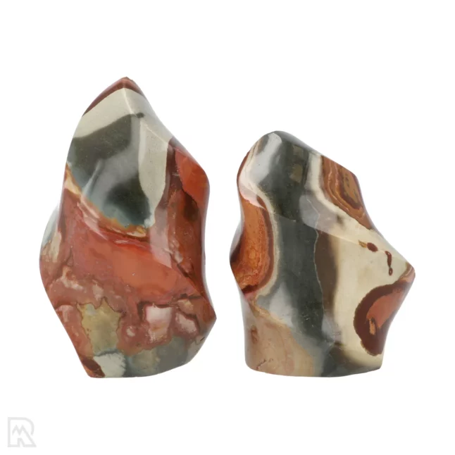 Polychrome Jasper Flames from Madagascar with item number 19186