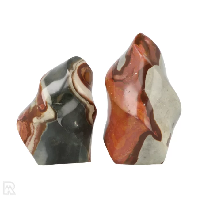 Polychrome Jasper Flames from Madagascar with item number 19186