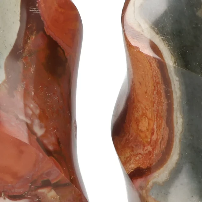Polychrome Jasper Flames from Madagascar with item number 19186