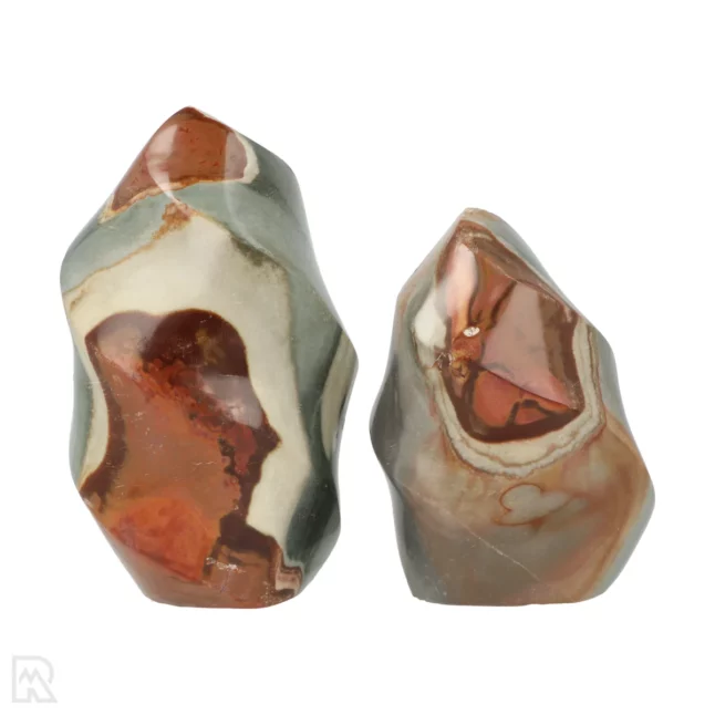 Polychrome Jasper Flames from Madagascar with item number 19188