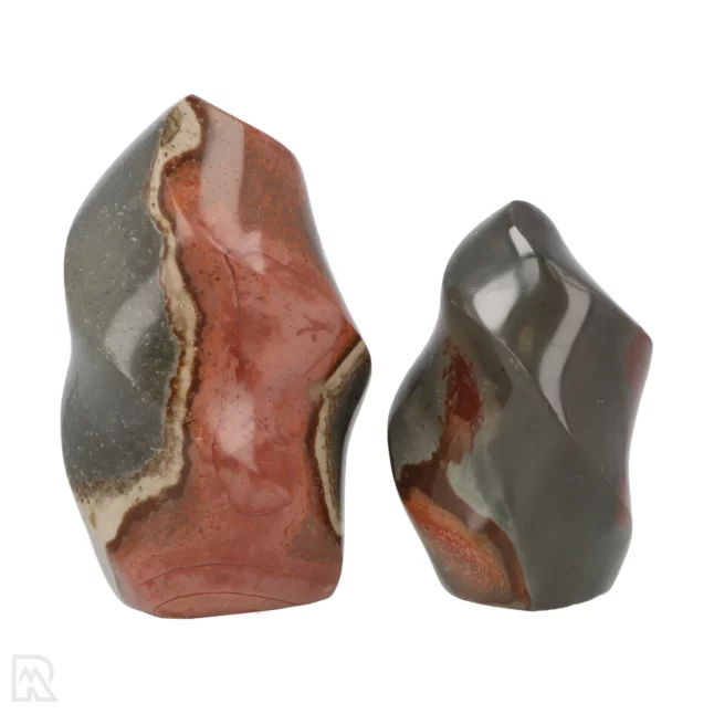 Polychrome Jasper Flames from Madagascar with item number 19189