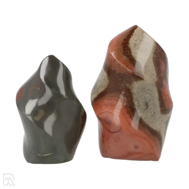 Polychrome Jasper Flames from Madagascar with item number 19189