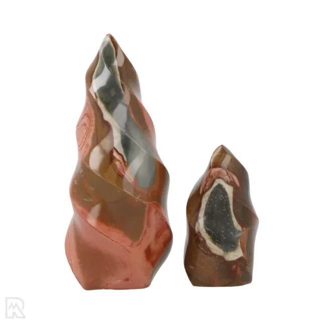 Polychrome Jasper Flames from Madagascar with item number 19202