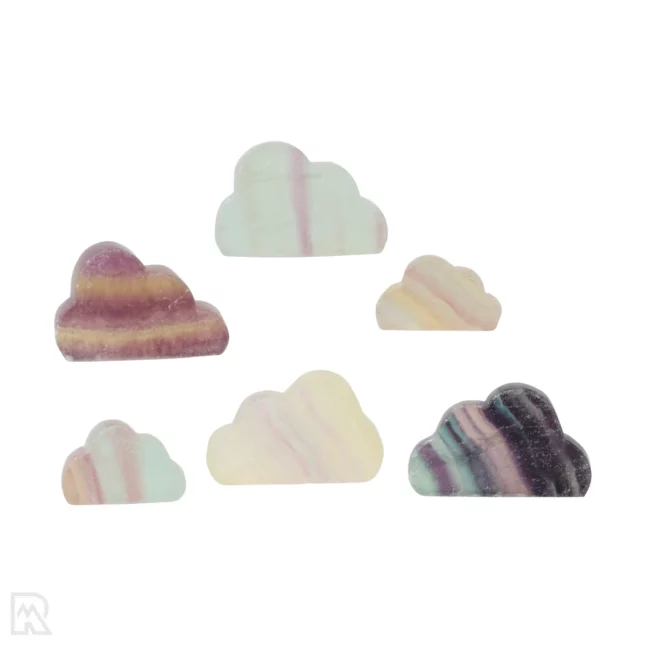 Regenboog Fluoriet Wolken