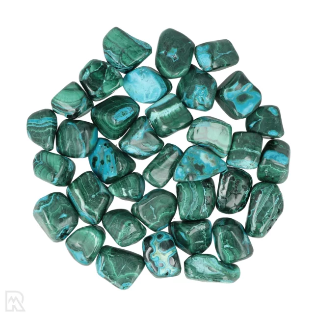 Chrysocolla Malachiet Trommelstenen | M