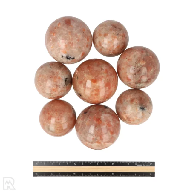 Sonnensteinkugeln aus Indien mit der Artikelnummer 1013