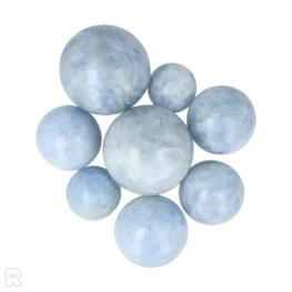 Blauwe Calciet Bollen uit Madagaskar met artikelnummer 1016