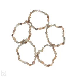 Donkere Maansteen Trommelsteen Armband uit China met artikelnummer 8627