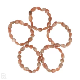 Zonnesteen Trommelsteen Armband uit China met artikelnummer 8647