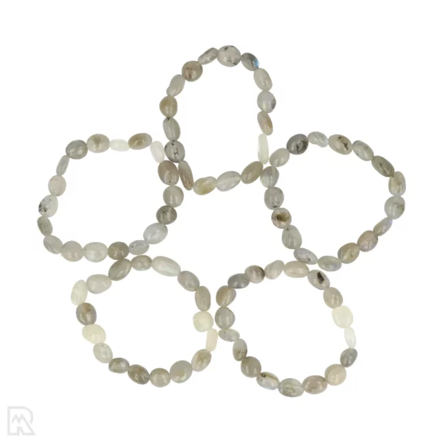 Labradoriet B Trommelsteen Armband uit China met artikelnummer 8651