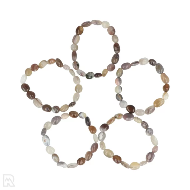 Botswana Agaat Trommelsteen Armband uit China met artikelnummer 8652