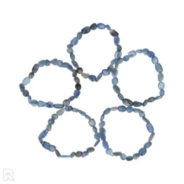 Blauwe Kyaniet Trommelsteen Armband uit China met artikelnummer 8656