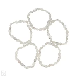 Hematiet in Kwarts Trommelsteen Armband uit China met artikelnummer 8657