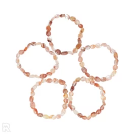 Hematoide Kwarts Trommelsteen Armband uit China met artikelnummer 8663