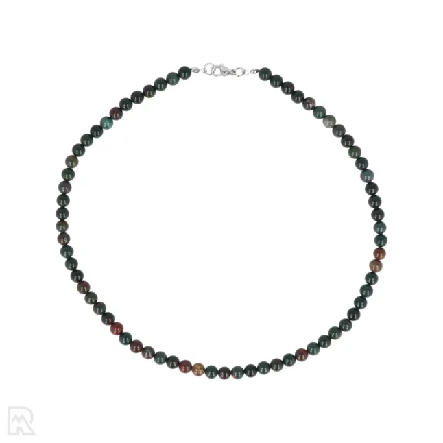 Heliotroop Ronde Kralenketting | 6 mm - 45 cm