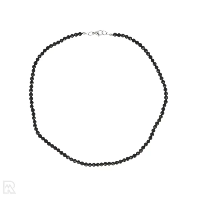 Rainbow Obsidian Faceted Bead Necklace | 4 mm - 45 cm