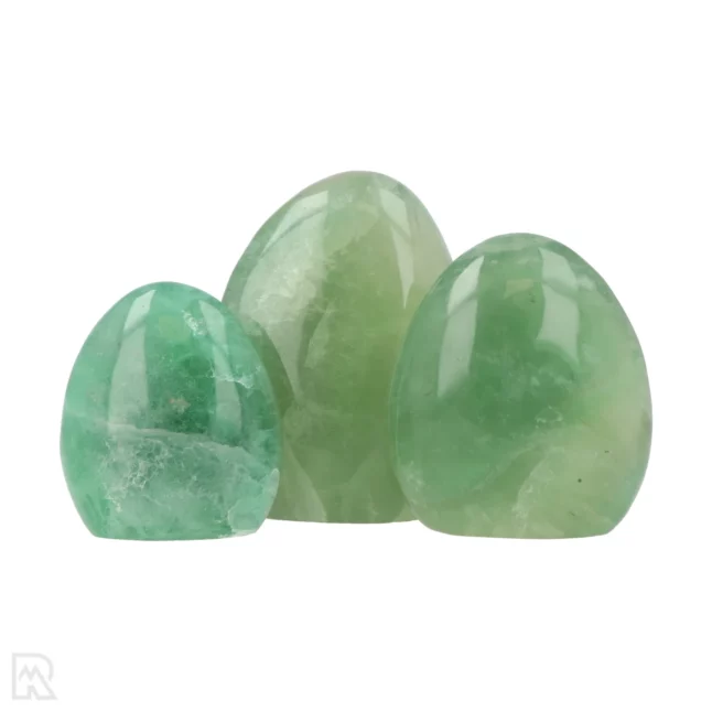 Groene Fluoriet Sculpturen