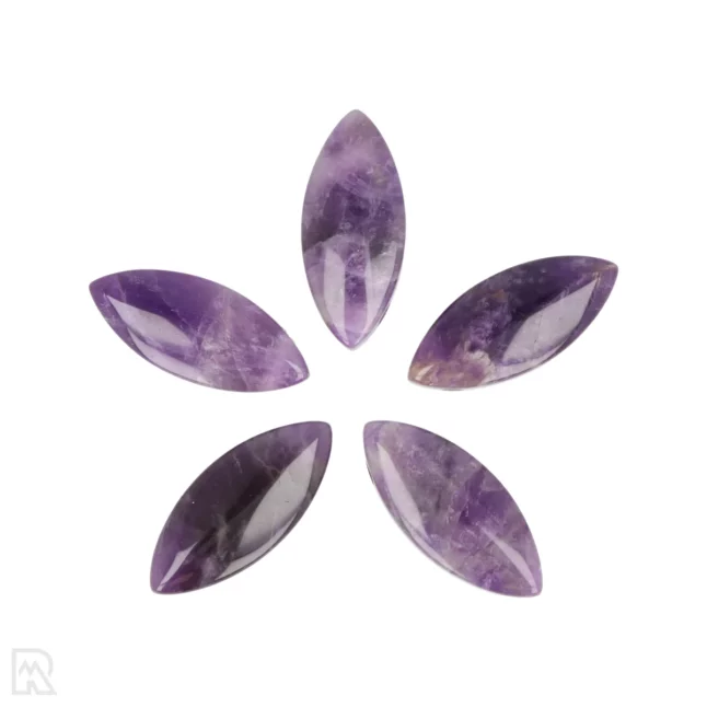Amethyst durchbohrt Anhänger | Punkt