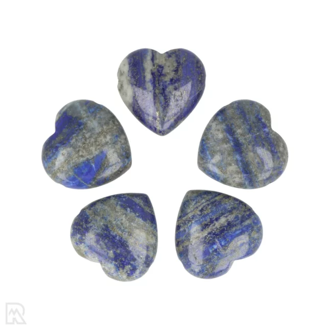 Lapis Lazuli Doorboorde Hart Hanger uit China met artikelnummer 5888