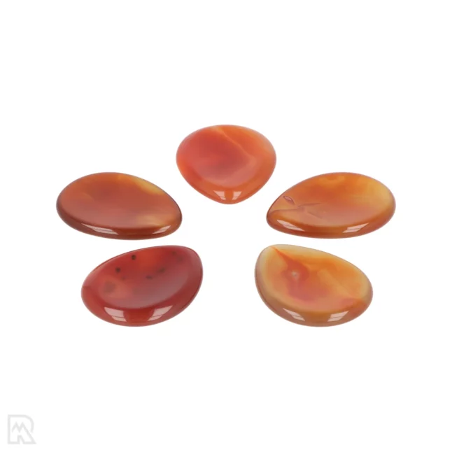 Carneool Worry Stone | Druppel - Image 3