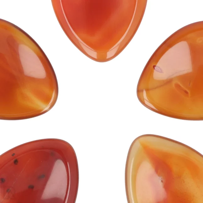 Carneool Worry Stone | Druppel - Image 2