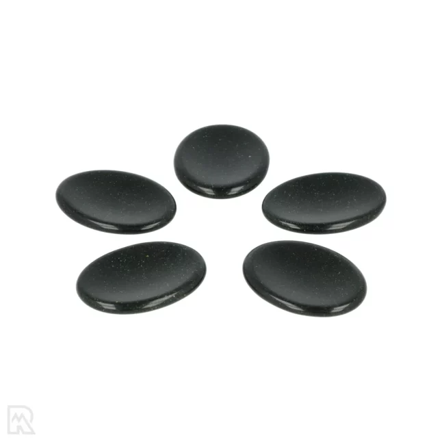 Groene Goudsteen Worry Stone | Ovaal – Bild 3