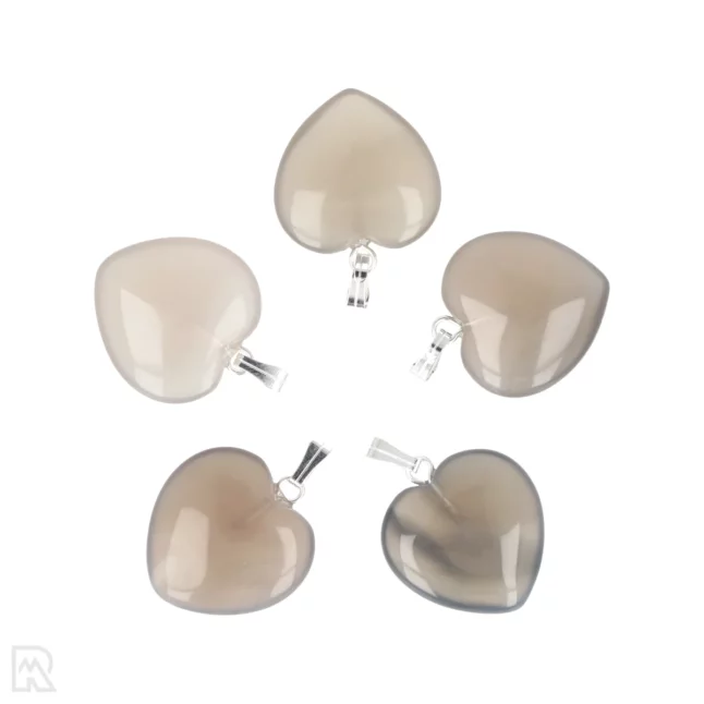 Agaat Hart Hanger | 2 cm