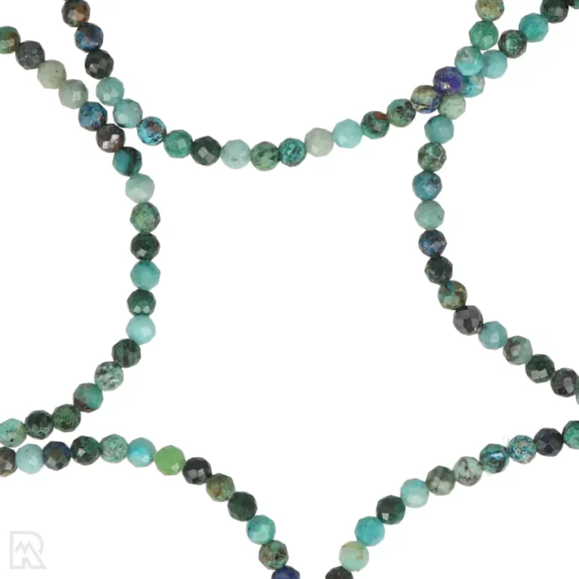 Azuriet Facetarmband | 4 mm - Afbeelding 2