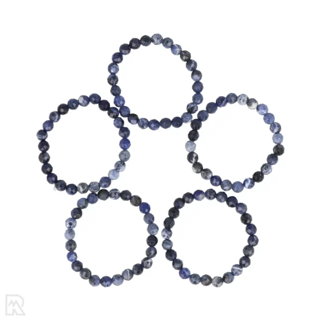 Sodaliet Facetarmband | 8 mm