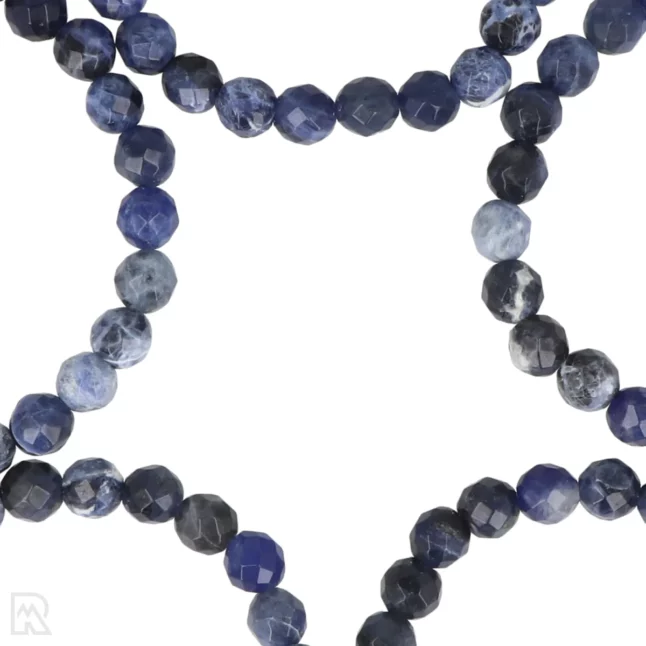 Sodaliet Facetarmband | 8 mm - Afbeelding 2
