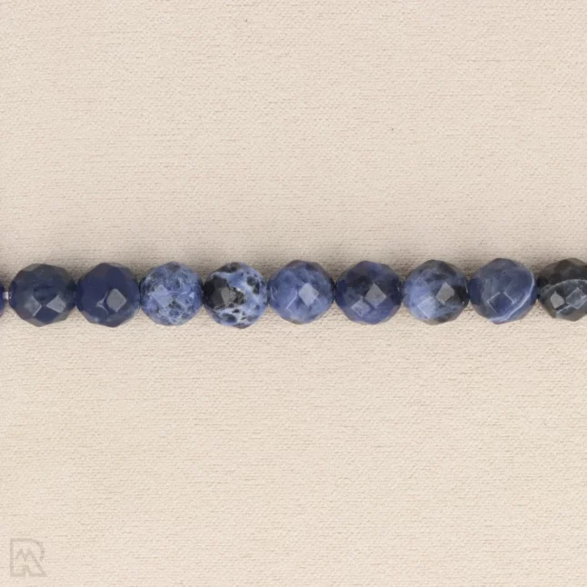 Sodaliet Facetarmband | 8 mm - Afbeelding 3
