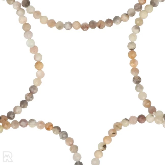 Mix Maansteen Facetarmband | 4 mm - Afbeelding 2