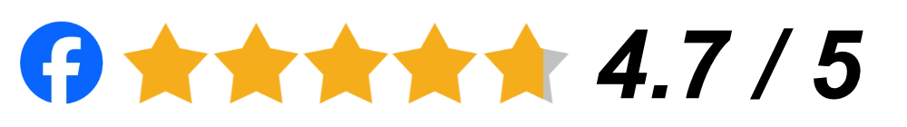 Facebook Review Emblem Zwart
