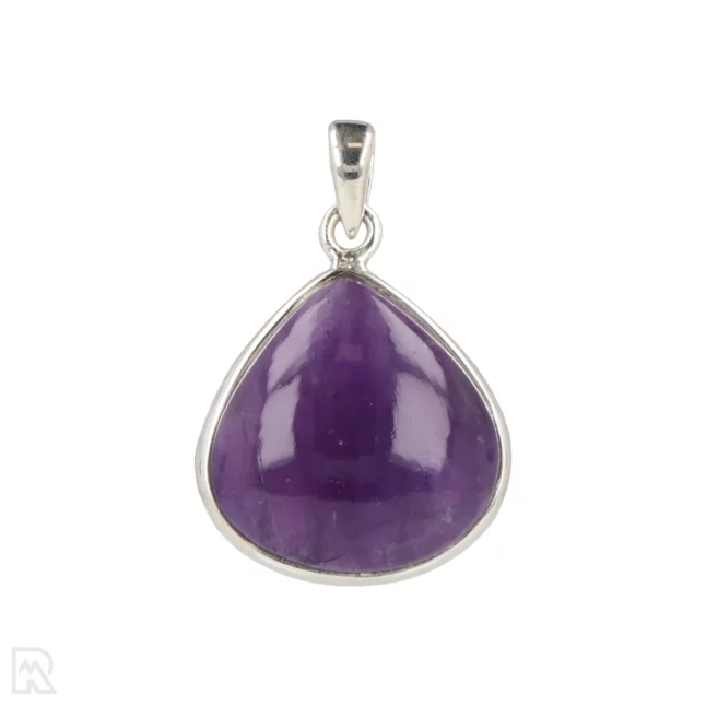 Amethist Zilveren Hanger uit India met artikelnummer 19512
