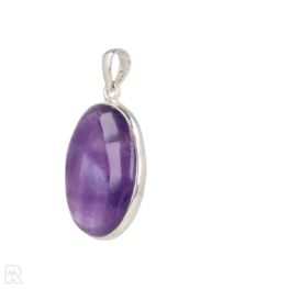 Amethyst Silver Pendant from India with item number 19513