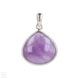 Amethyst Silver Pendant from India with item number 19514