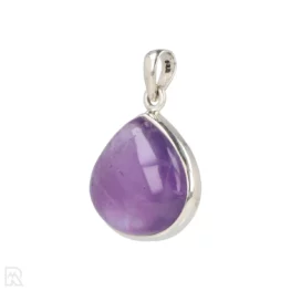 Amethyst Silver Pendant from India with item number 19514