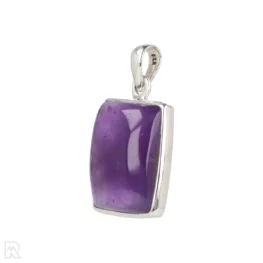 Amethyst Silver Pendant from India with item number 19515