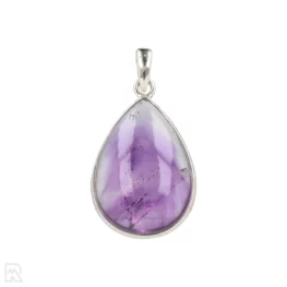 Amethyst Silver Pendant from India with item number 19516