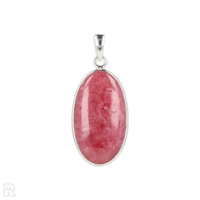 Rhodoniet Zilveren Hanger uit India met artikelnummer 19528