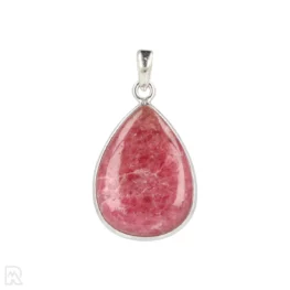 Rhodoniet Zilveren Hanger uit India met artikelnummer 19531
